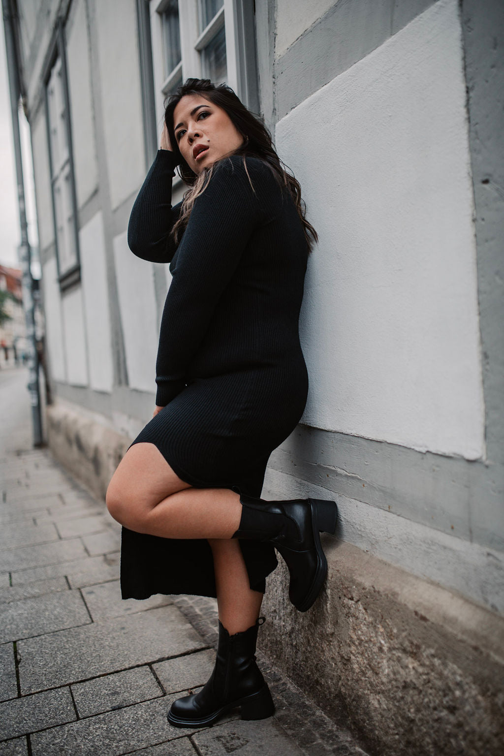 FEINRIPP ROLLKRAGENKLEID