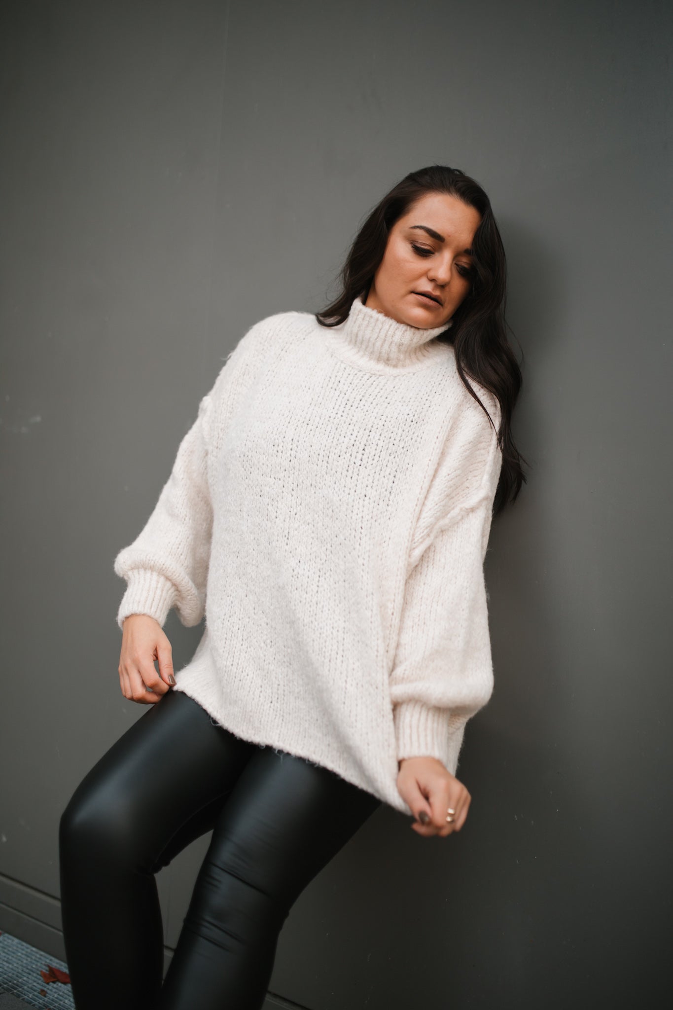 OVERZSIZE WOLLPULLOVER