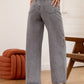 CROPPED WIDE LEG JEANS