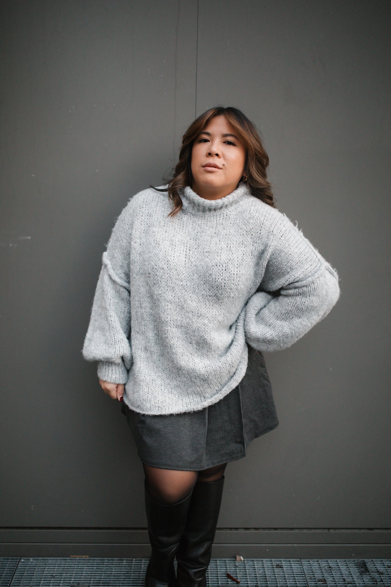 OVERZSIZE WOLLPULLOVER