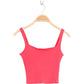 Crop Tank Top Pink