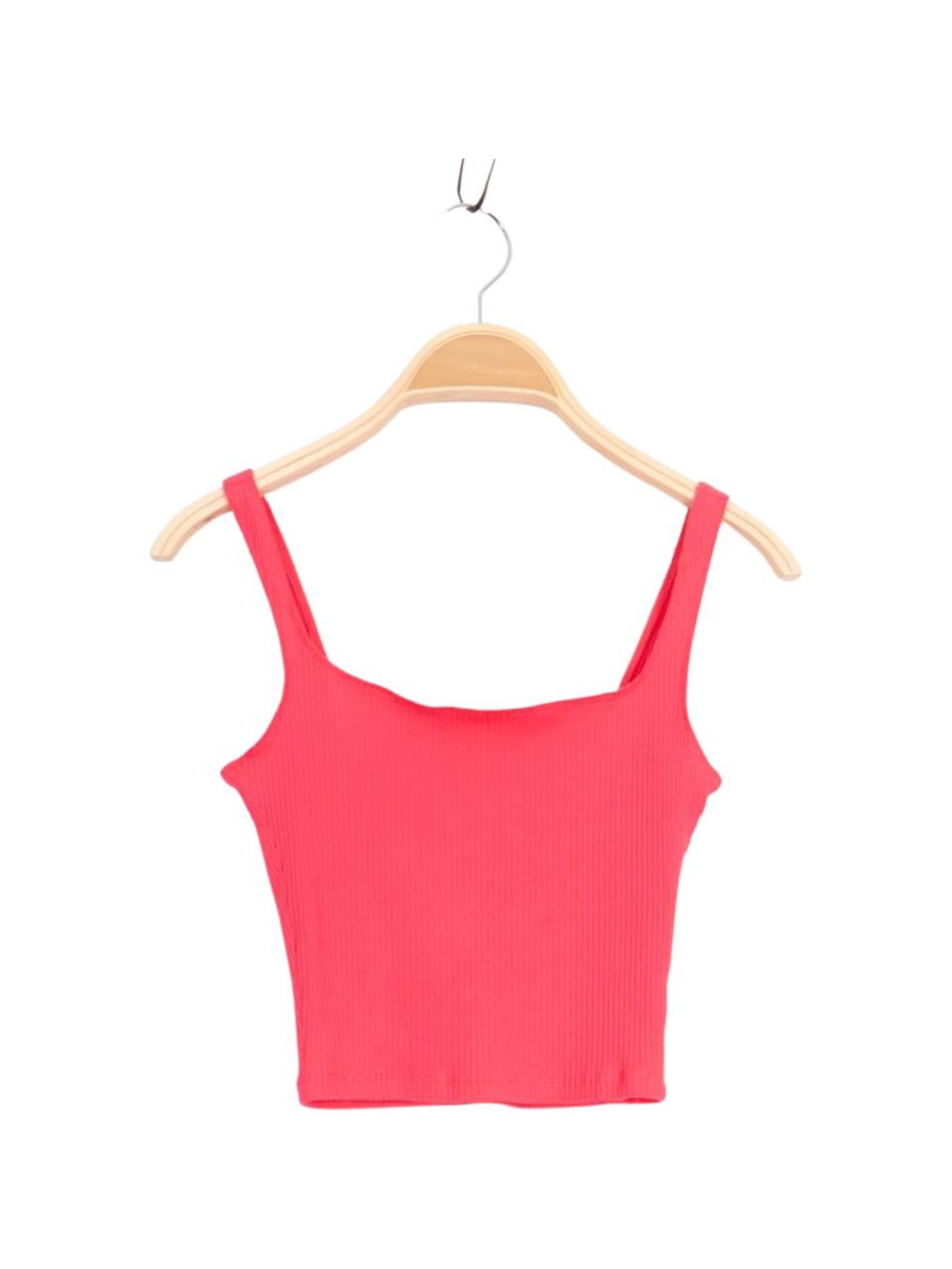 Crop Tank Top Pink