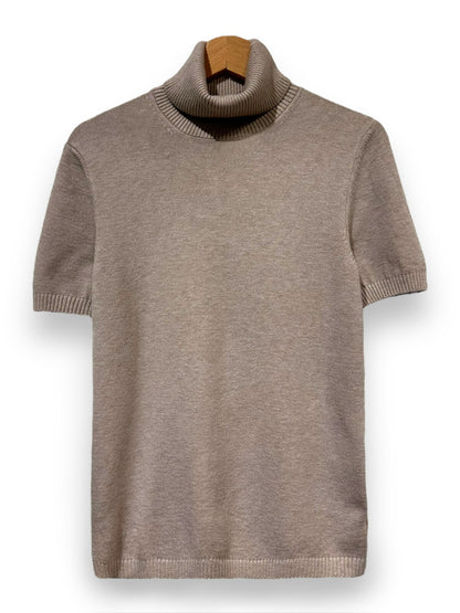 KURZÄRMELIGER ROLLKRAGENPULLOVER