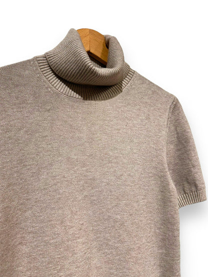 KURZÄRMELIGER ROLLKRAGENPULLOVER